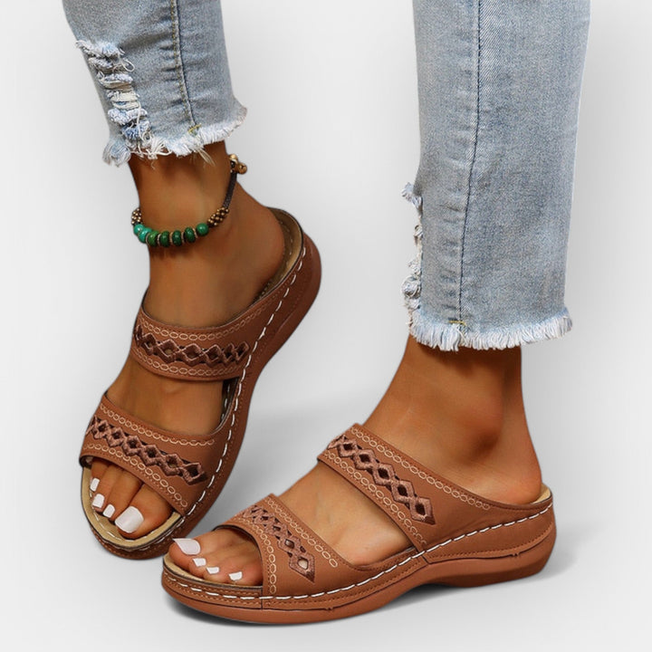 Anatomical Sandals with Elegant Design Liora Lane Boutique