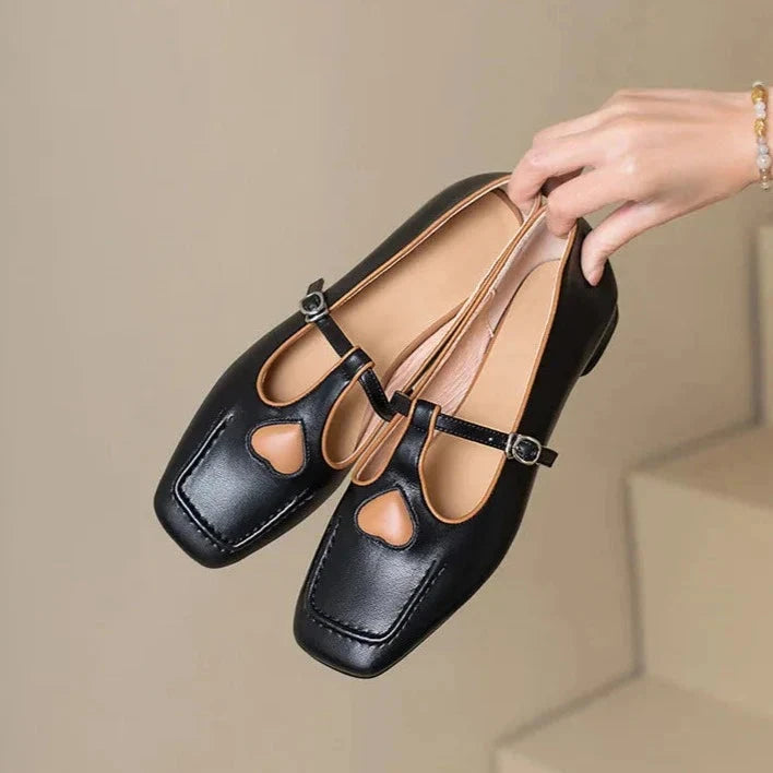 Serena Low Heel Flats  Liora Lane Boutique