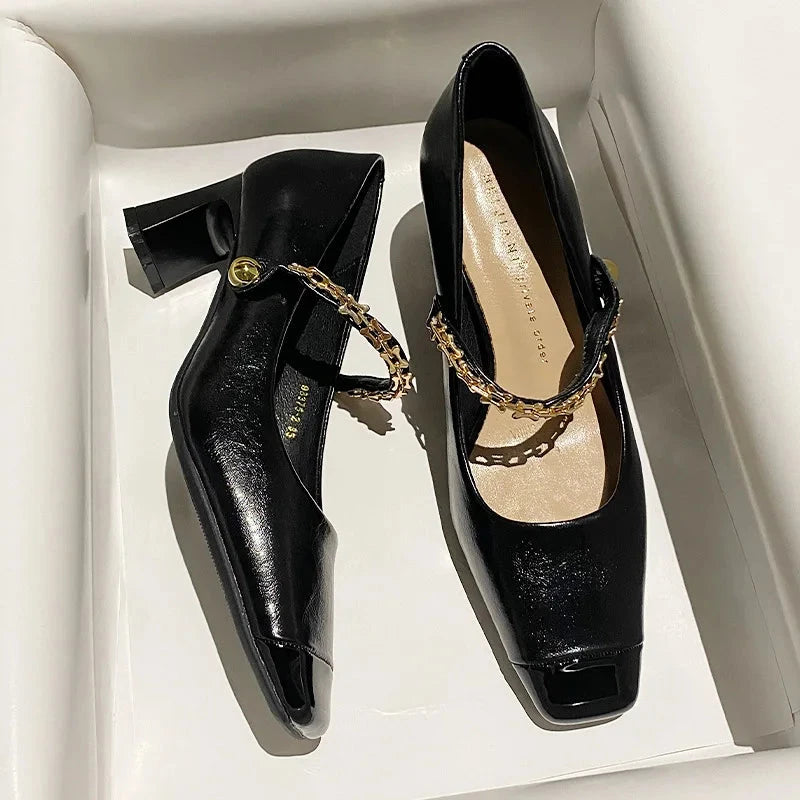 Melva Heels  Liora Lane Boutique  Black / 9.5 79.99