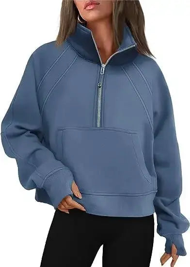 Half-Zip Fleece Pullover Jasmine's Boutique Australia