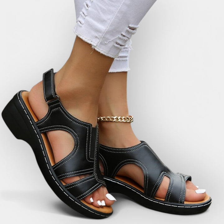 Stylish Leather Sandals Liora Lane Boutique