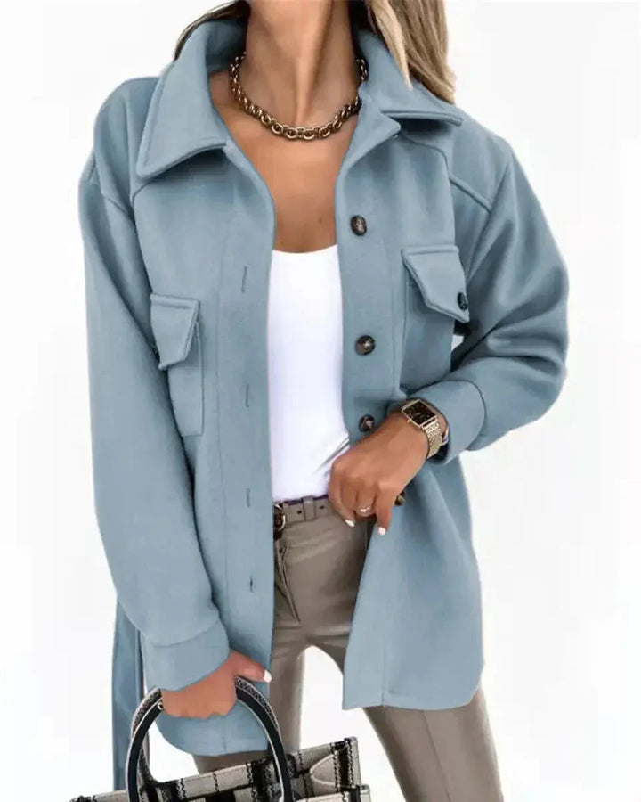 Midnight Chic Overshirt Jacket Jasmine's Boutique Australia