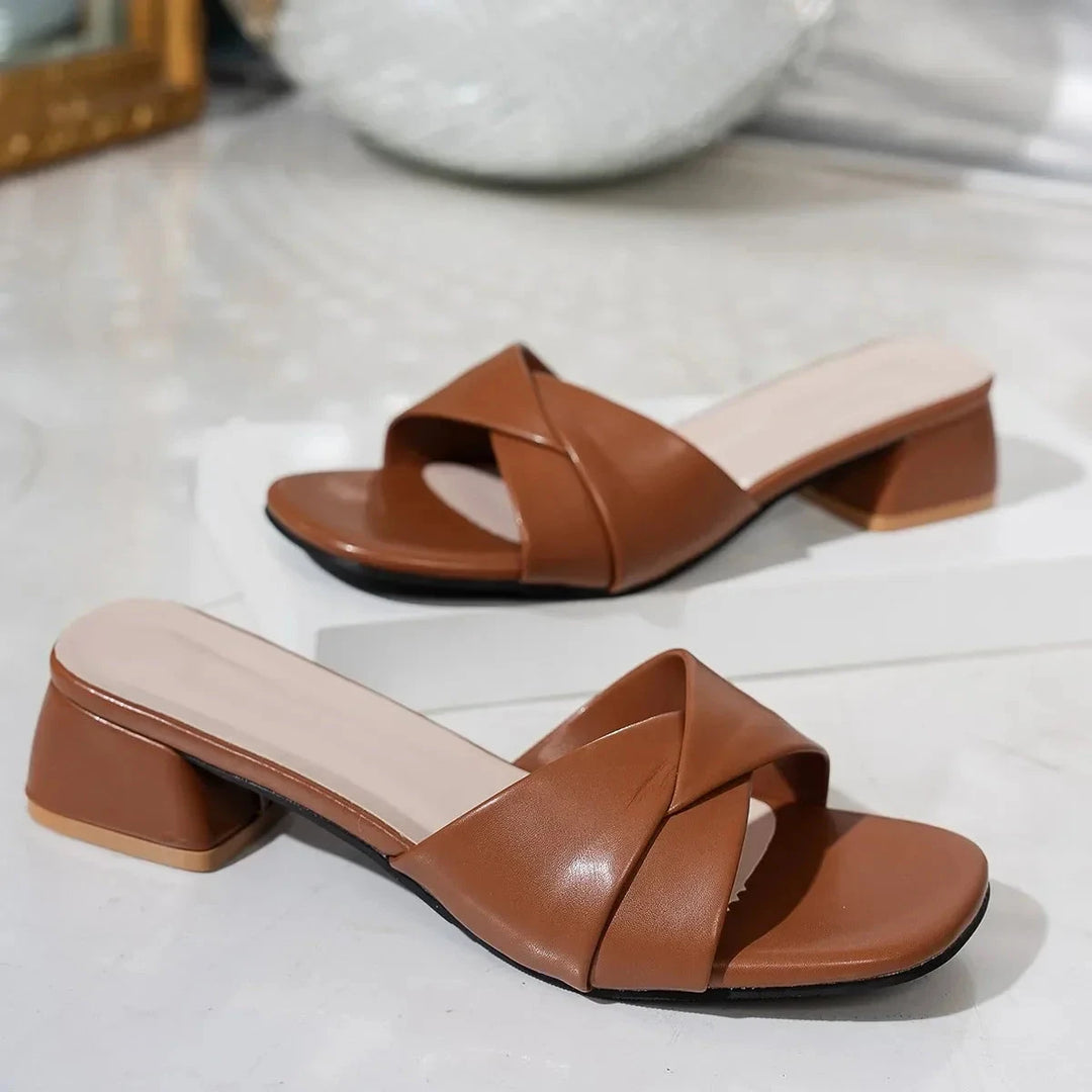 Ravina Sandals  Liora Lane Boutique  Brown / 11.5 69.99