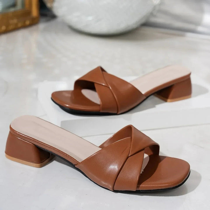 Ravina Sandals  Liora Lane Boutique  Brown / 11.5 69.99