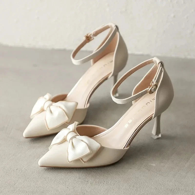 Fiora Heels  Liora Lane Boutique  Beige / 9.5 74.99