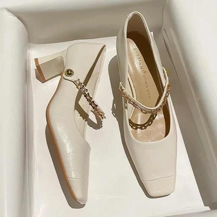 Melva Heels  Liora Lane Boutique  Beige / 9.5 79.99