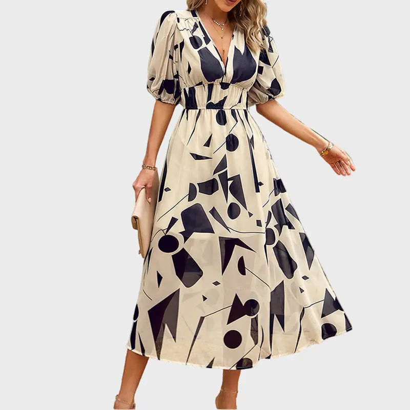 V-neck midi dress Jasmine's Boutique Australia
