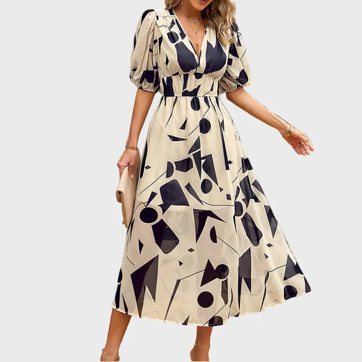 V-neck midi dress Jasmine's Boutique Australia
