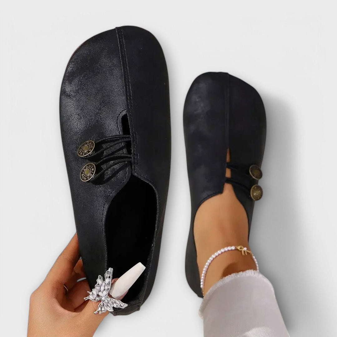Leather Ballerina Jasmine's Boutique Australia