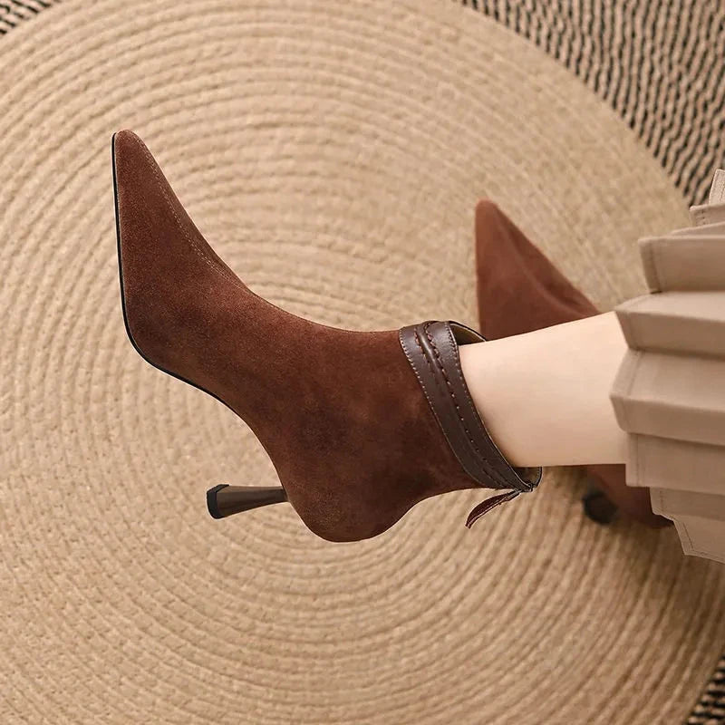 Laura Ankle Boots  Liora Lane Boutique