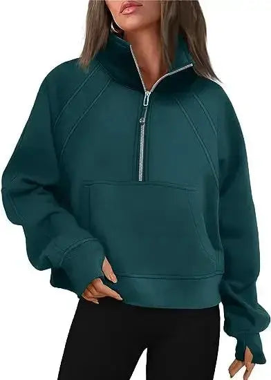 Half-Zip Fleece Pullover Jasmine's Boutique Australia