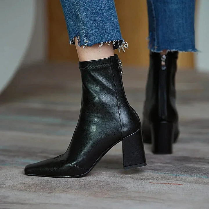 Refina Ankle Boots  Liora Lane Boutique  Black / 8.5 59.99