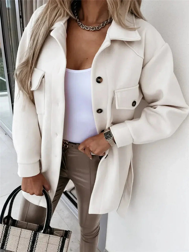 Midnight Chic Overshirt Jacket Jasmine's Boutique Australia