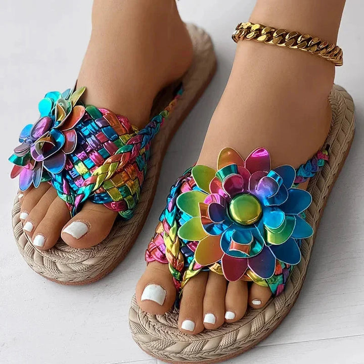 Floria Flip Flops  Liora Lane Boutique