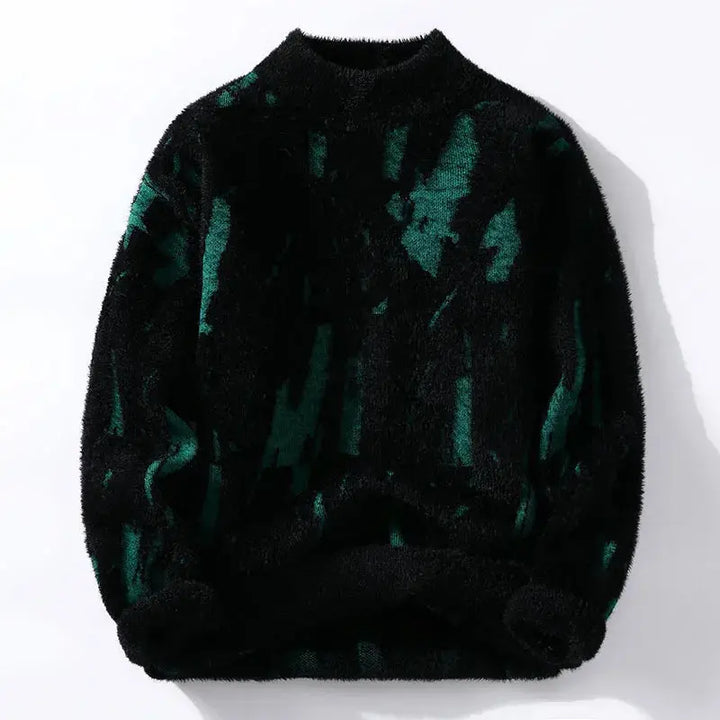 Monochrome Brushstroke Sweater Jasmine's Boutique Australia