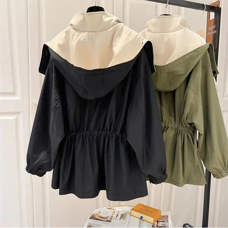 Contrast Lapel Street Jacket Jasmine's Boutique Australia