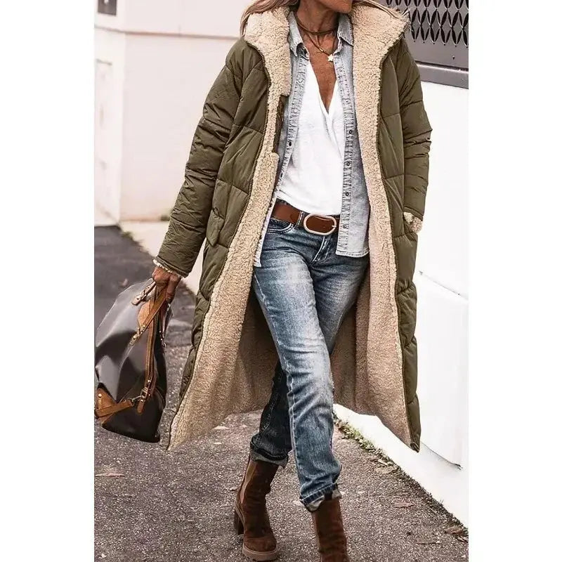 Velmira™ | Oversized Shearling Coat Jasmine's Boutique Australia