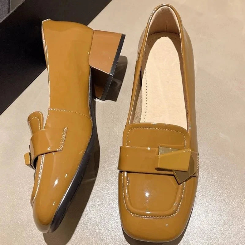 Samara Block Heels  Liora Lane Boutique  Caramel / 9.5 99.99