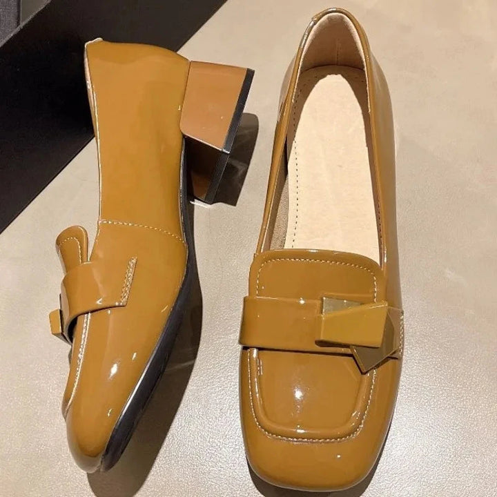 Samara Block Heels  Liora Lane Boutique  Caramel / 9.5 99.99