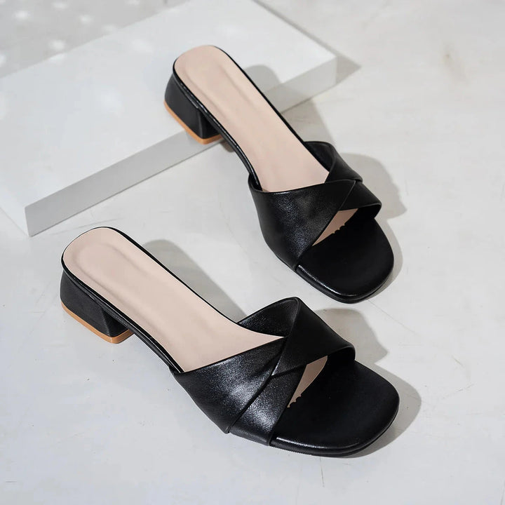Ravina Sandals  Liora Lane Boutique  Black / 11.5 69.99
