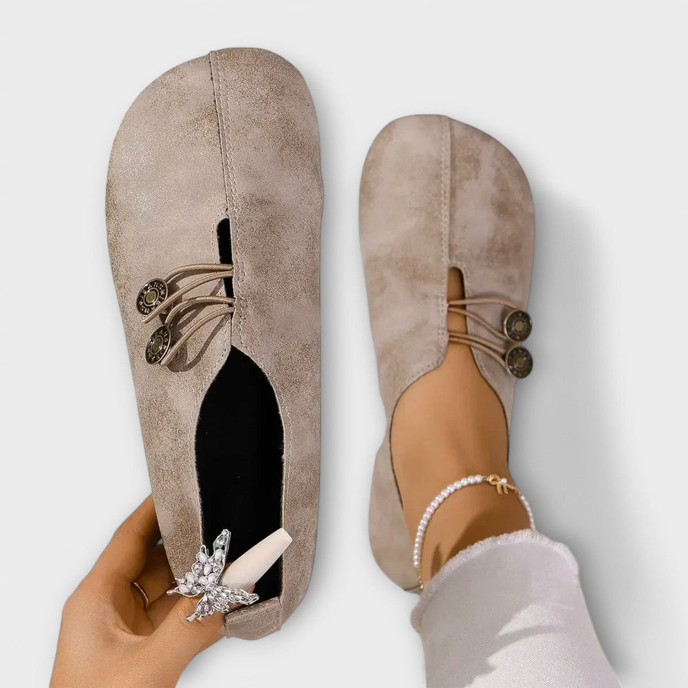 Leather Ballerina Jasmine's Boutique Australia