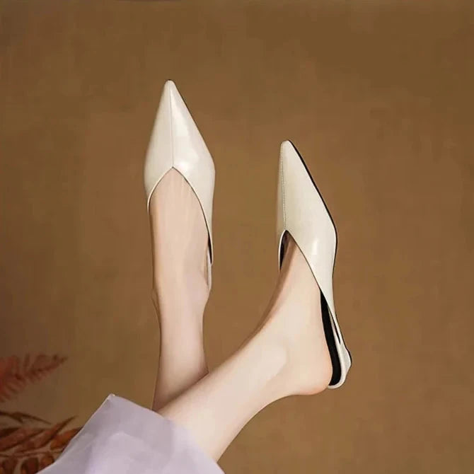 Eneva Leather Mules  Liora Lane Boutique