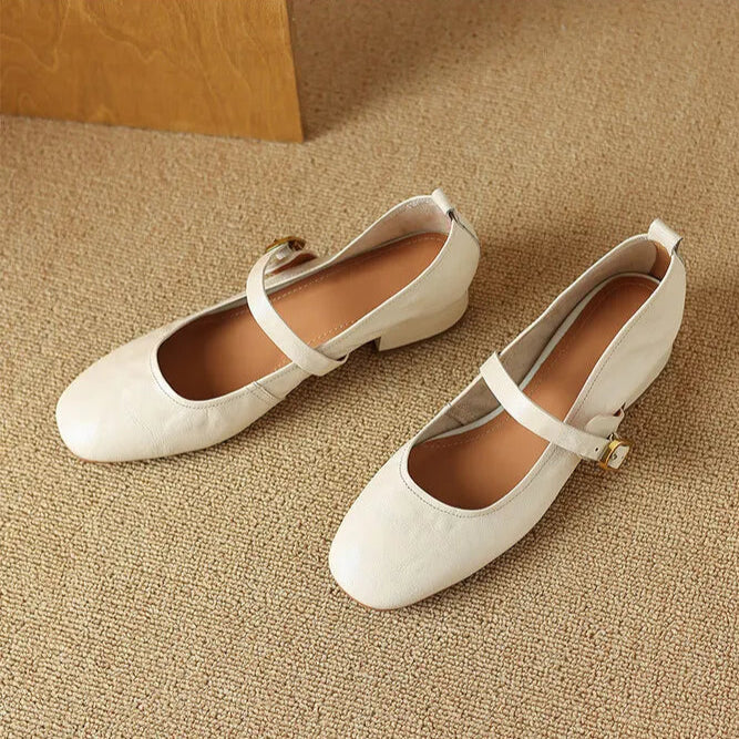 Bruna Genuine Leather Pumps  Liora Lane Boutique