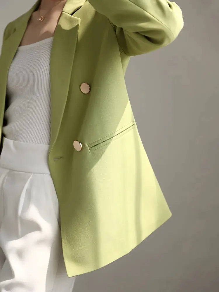 Double-Breasted Structured Blazer Jasmine's Boutique Australia