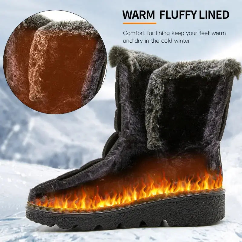 Arctic Haven Faux Fur Winter Boots Jasmine's Boutique Australia