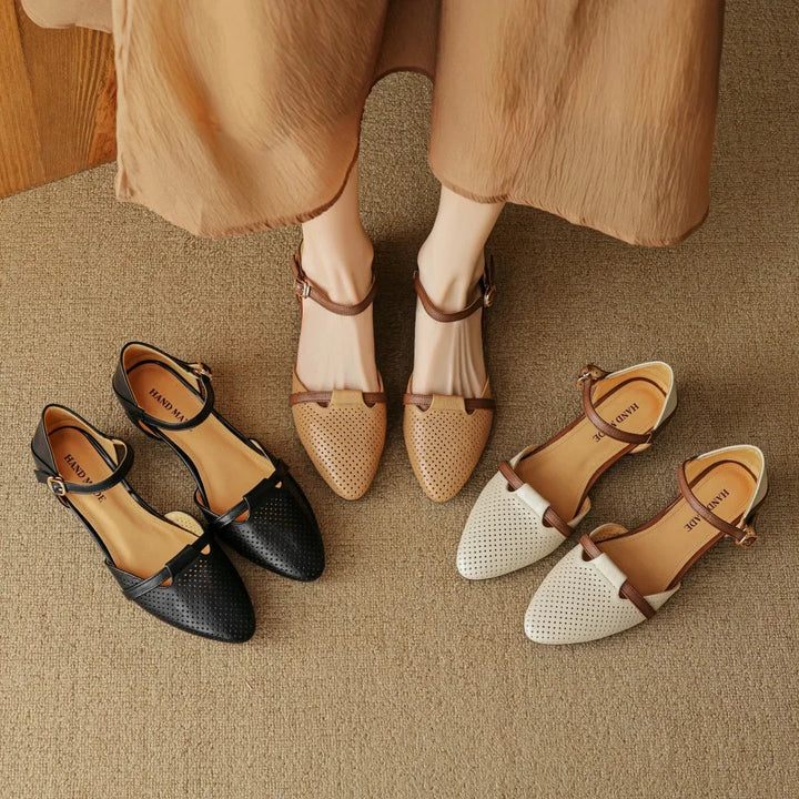 Celal Genuine Leather Heels  Liora Lane Boutique