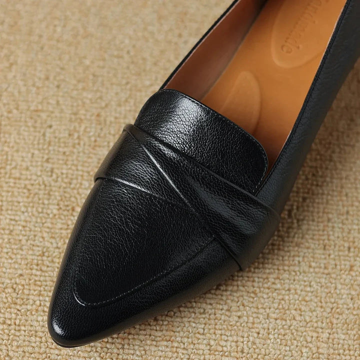 Naira Genuine Leather Pumps  Liora Lane Boutique