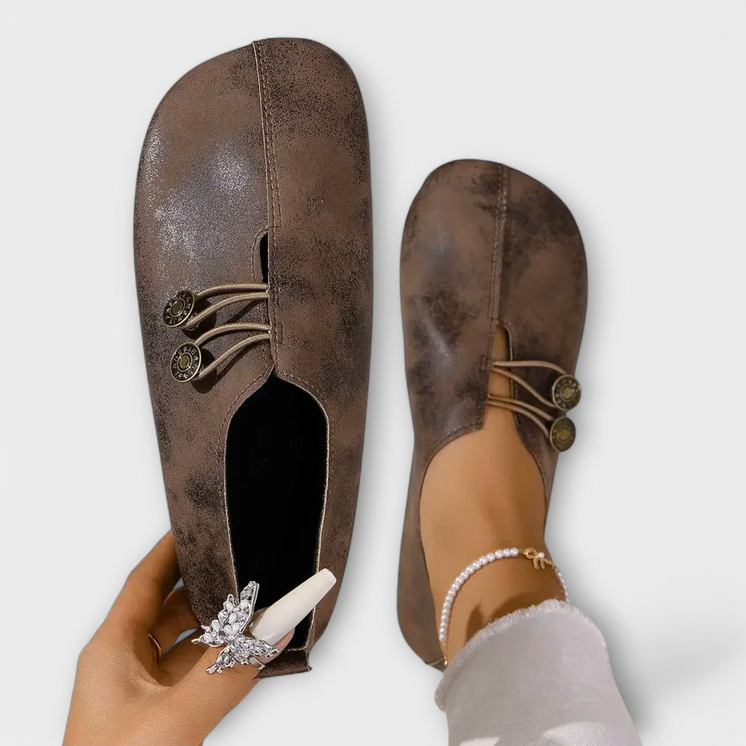 Leather Ballerina Jasmine's Boutique Australia