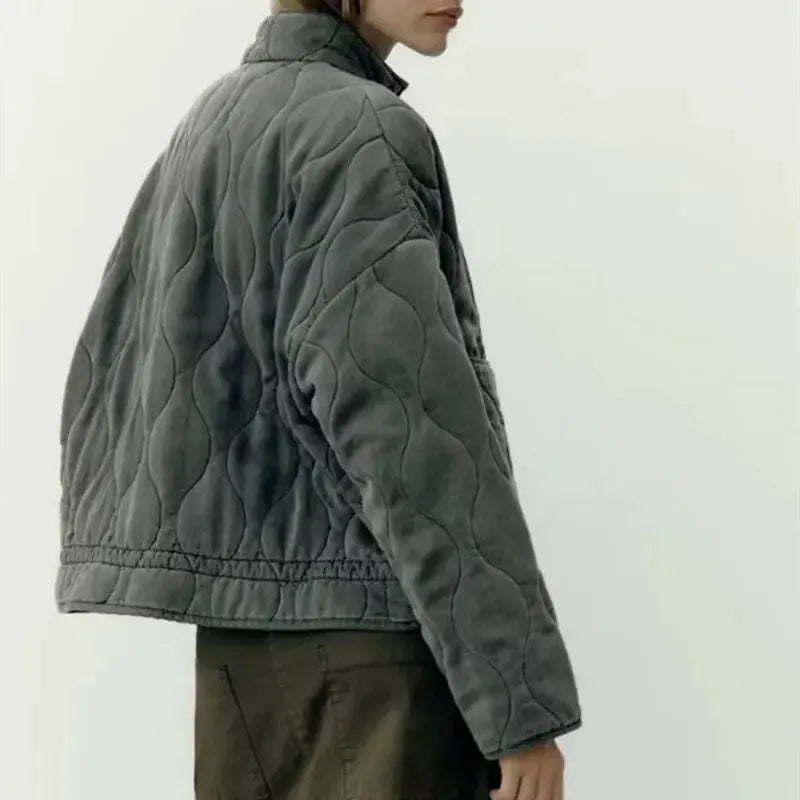 Winter Cloud Quilted Jacket Jasmine's Boutique Australia
