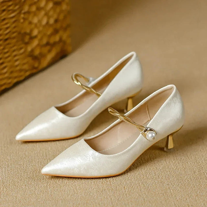 Monroe Kitten Heels  Liora Lane Boutique