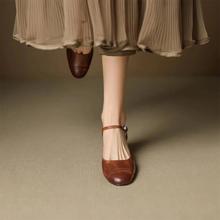 Valery Genuine Leather Pumps  Liora Lane Boutique