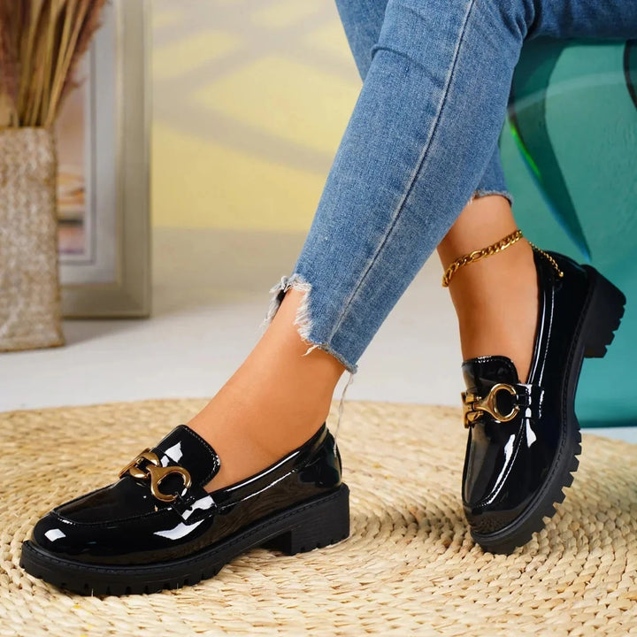 Marlis Leather Loafers  Liora Lane Boutique