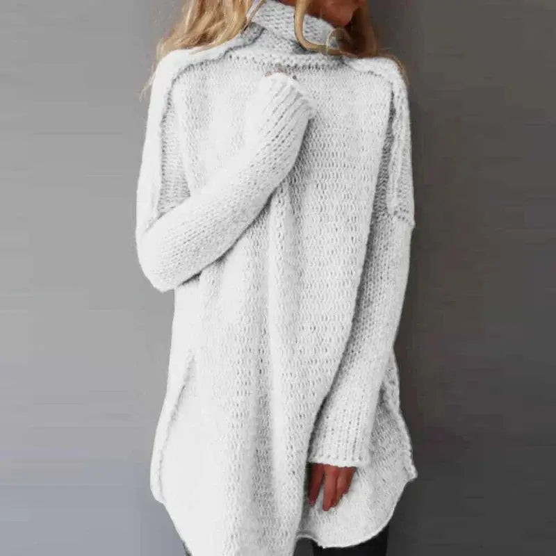 Silver Mist Oversized Knit Sweater Jasmine's Boutique Australia