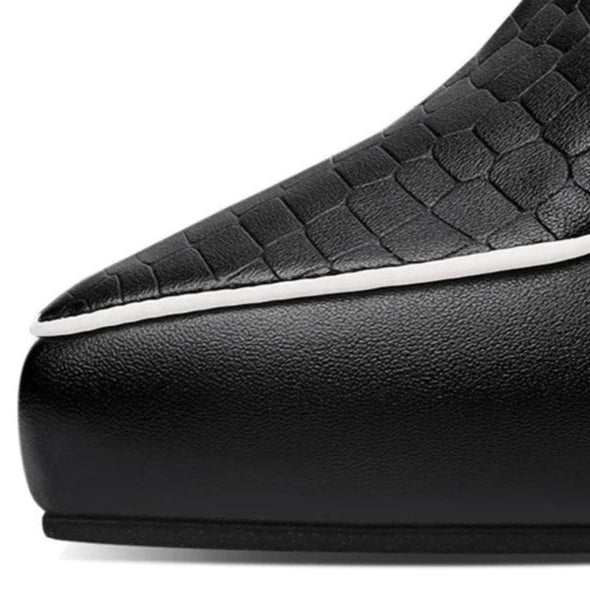 Croclyn Heels  Liora Lane Boutique