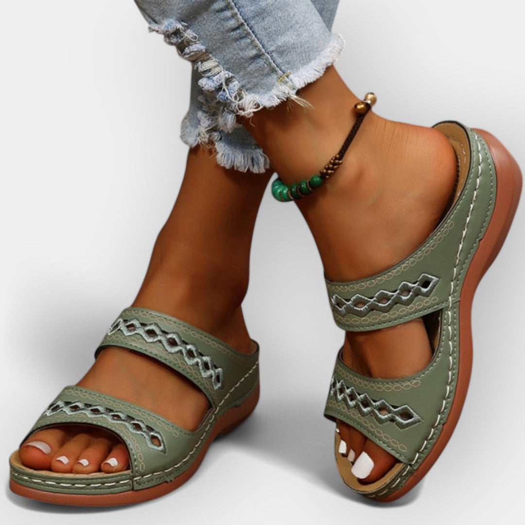 Anatomical Sandals with Elegant Design Liora Lane Boutique