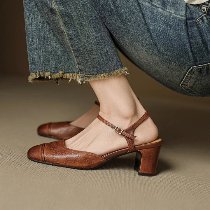 Valery Genuine Leather Pumps  Liora Lane Boutique