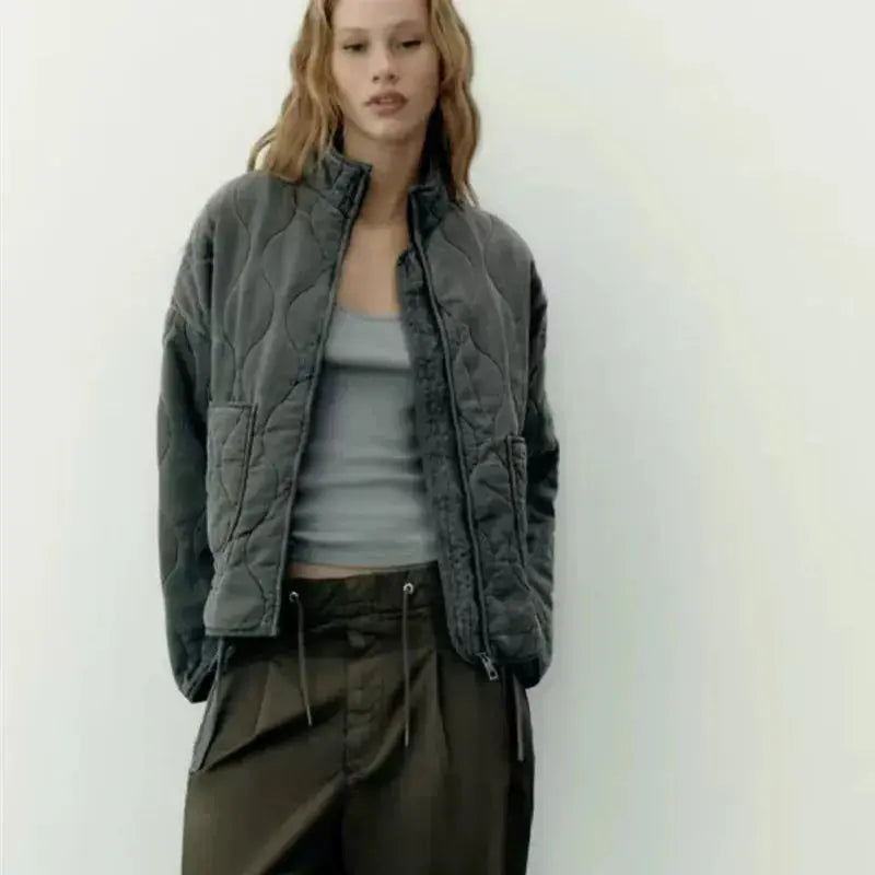Winter Cloud Quilted Jacket Jasmine's Boutique Australia