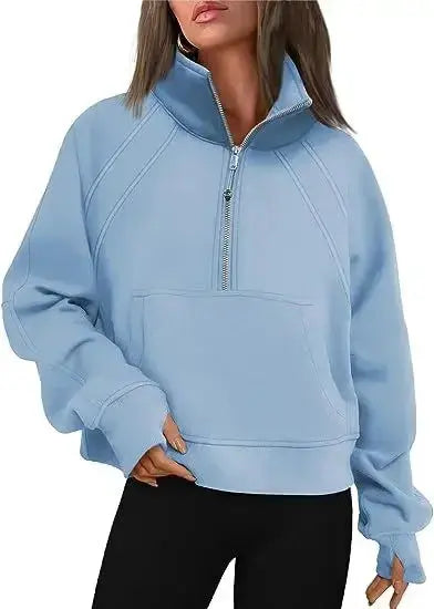 Half-Zip Fleece Pullover Jasmine's Boutique Australia