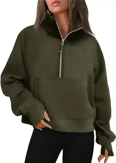 Half-Zip Fleece Pullover Jasmine's Boutique Australia