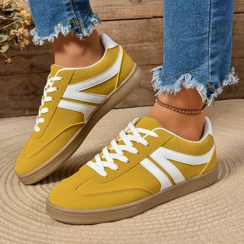 Raima Sneakers  Liora Lane Boutique  Mustard / 12.5 74.99