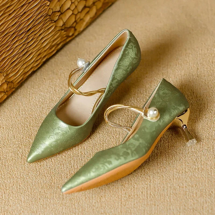 Monroe Kitten Heels  Liora Lane Boutique