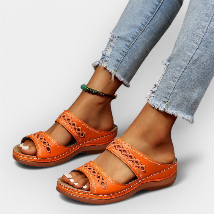 Anatomical Sandals with Elegant Design Liora Lane Boutique