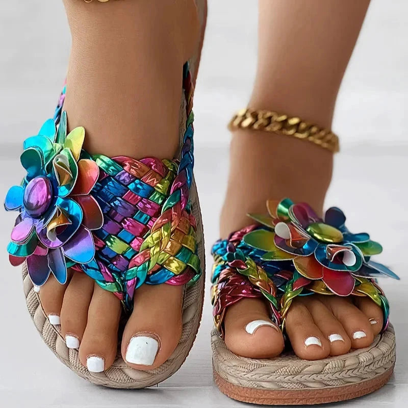 Floria Flip Flops  Liora Lane Boutique