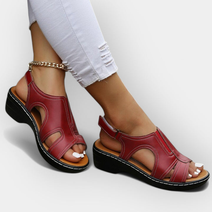 Stylish Leather Sandals Liora Lane Boutique