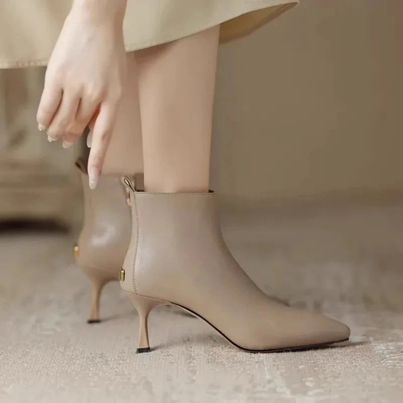 Luxe Kitten Boots  Liora Lane Boutique