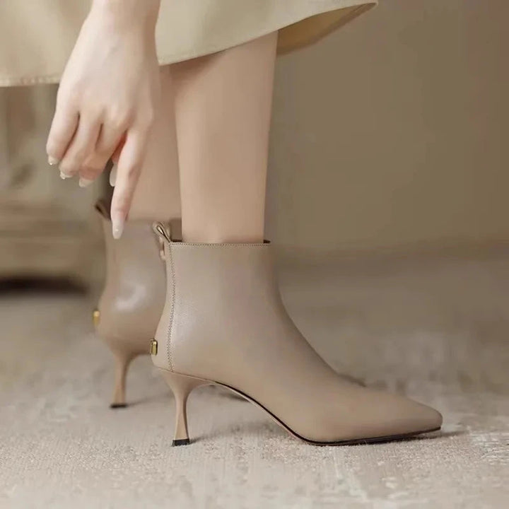 Luxe Kitten Boots  Liora Lane Boutique